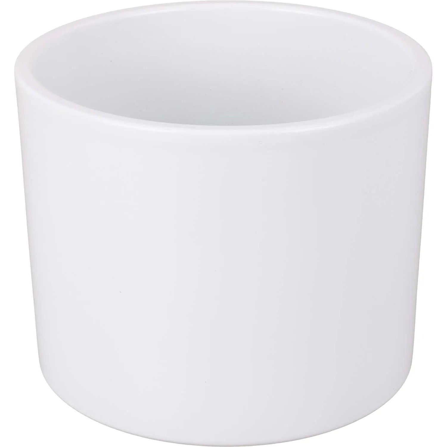 Donica Vienna biała mat - śr. 15 cm