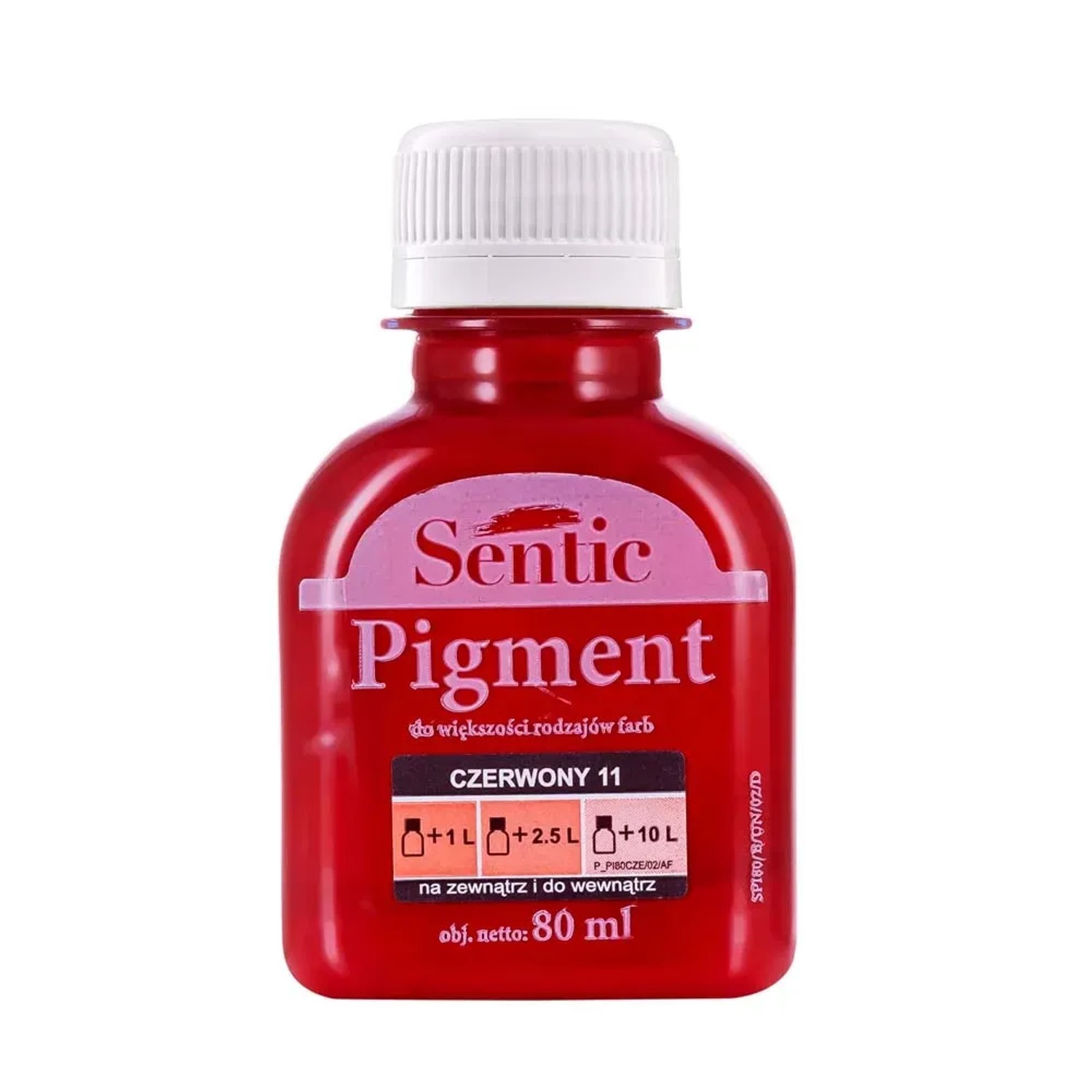 Pigment do farb Dragon Sentic czerwony 80 ml