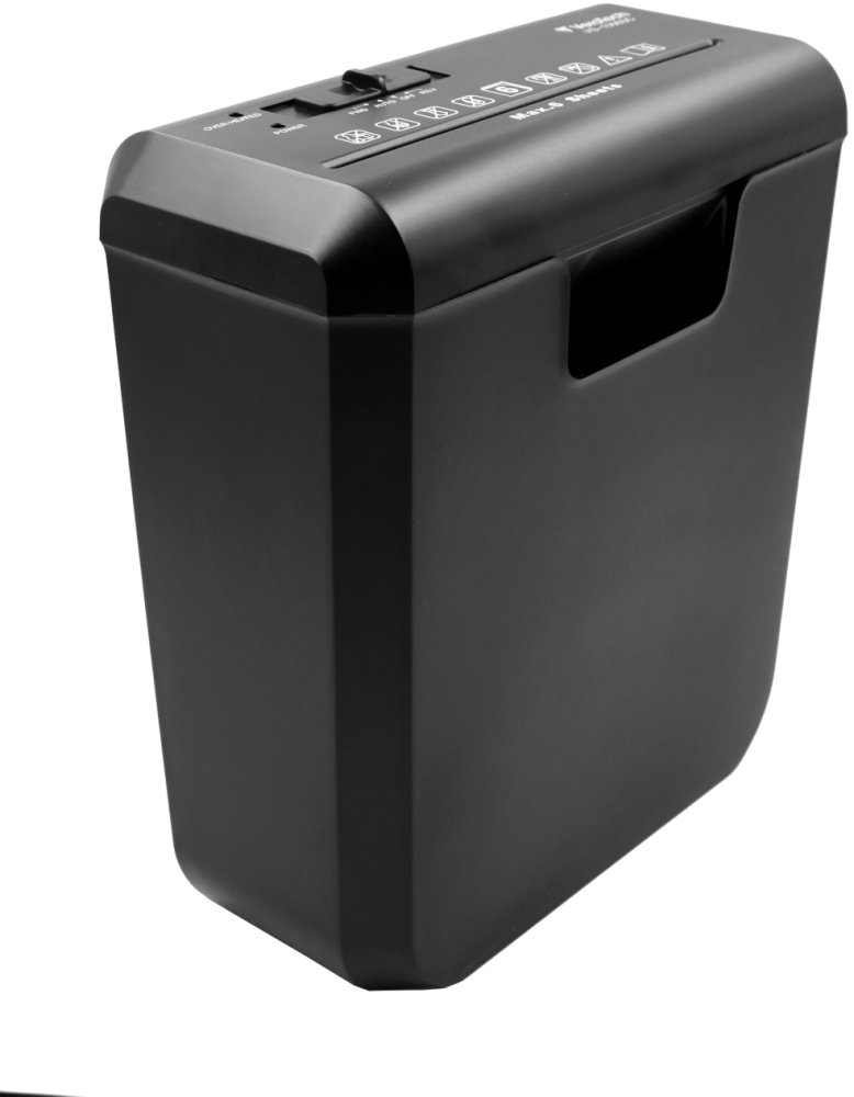 Niszczarka VeroTech VS-1006SC, pasek 6mm, 6 kartek, P-2/T-2 DIN, czarny