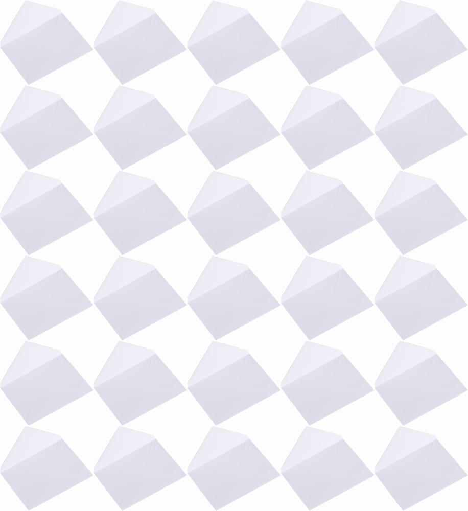 40x Koperta standardowa NC, B6, klejona na mokro NK, 50 sztuk, biały