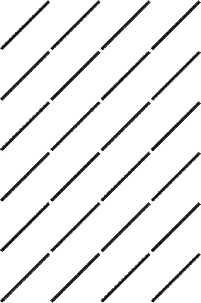 24x Listwa wsuwana Durable, 12mm, do 100 kartek, 1 sztuka czarny