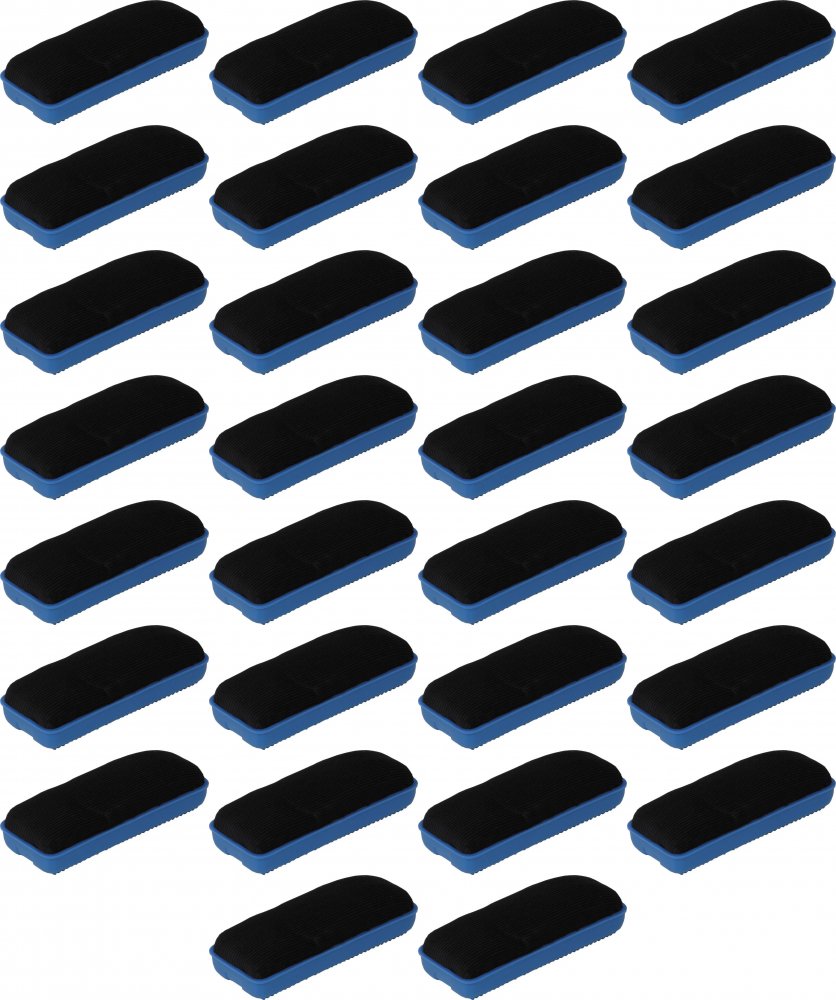 36x Gąbka magnetyczna D.Rect 1255, 110x45x25mm, niebieski