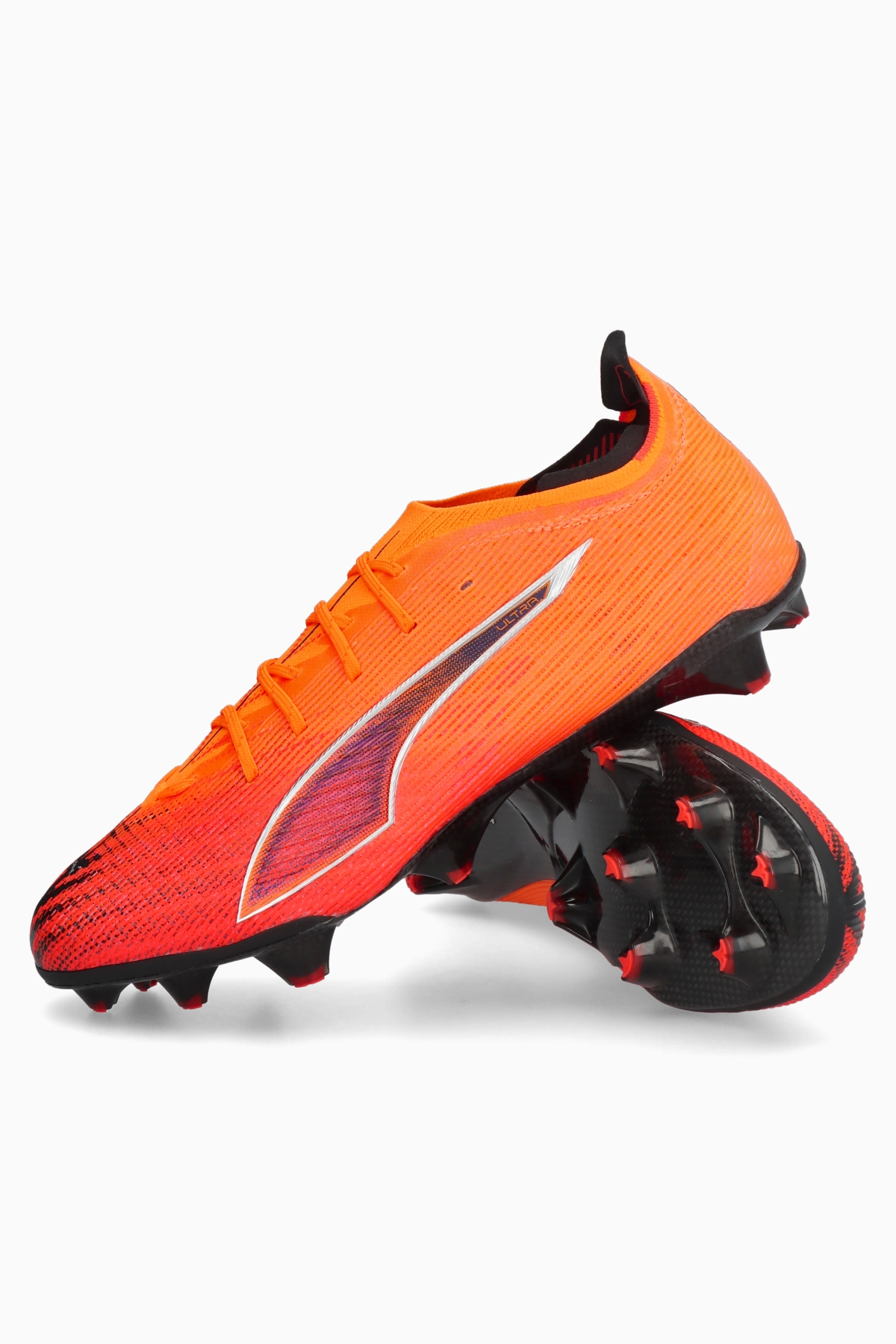 Korki Puma Ultra 6 Carbon FG - Pomarańczowy