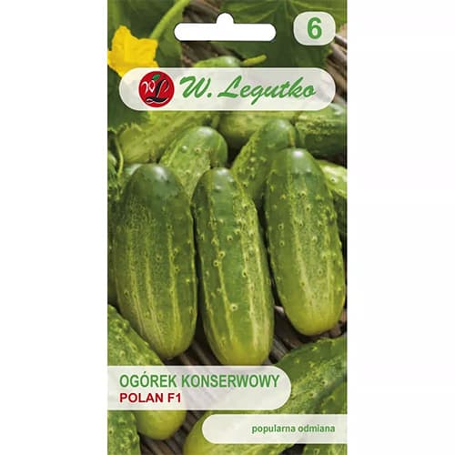 1 szt, Uborka Polan F1 - Magok: Mod de ambalare: 5 g