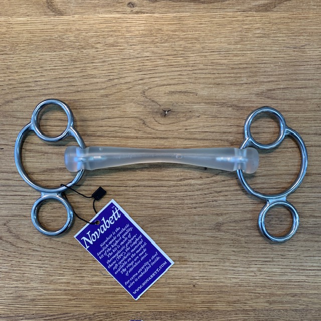 Novabett Novabett wędzidło syntetyczne WIRE wzmocnione wielokrążek 24h