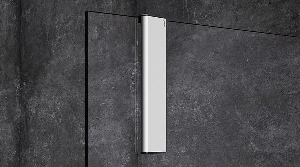 Hüppe Select+ Wipper ściągaczka do wody srebrny mat SL2501087