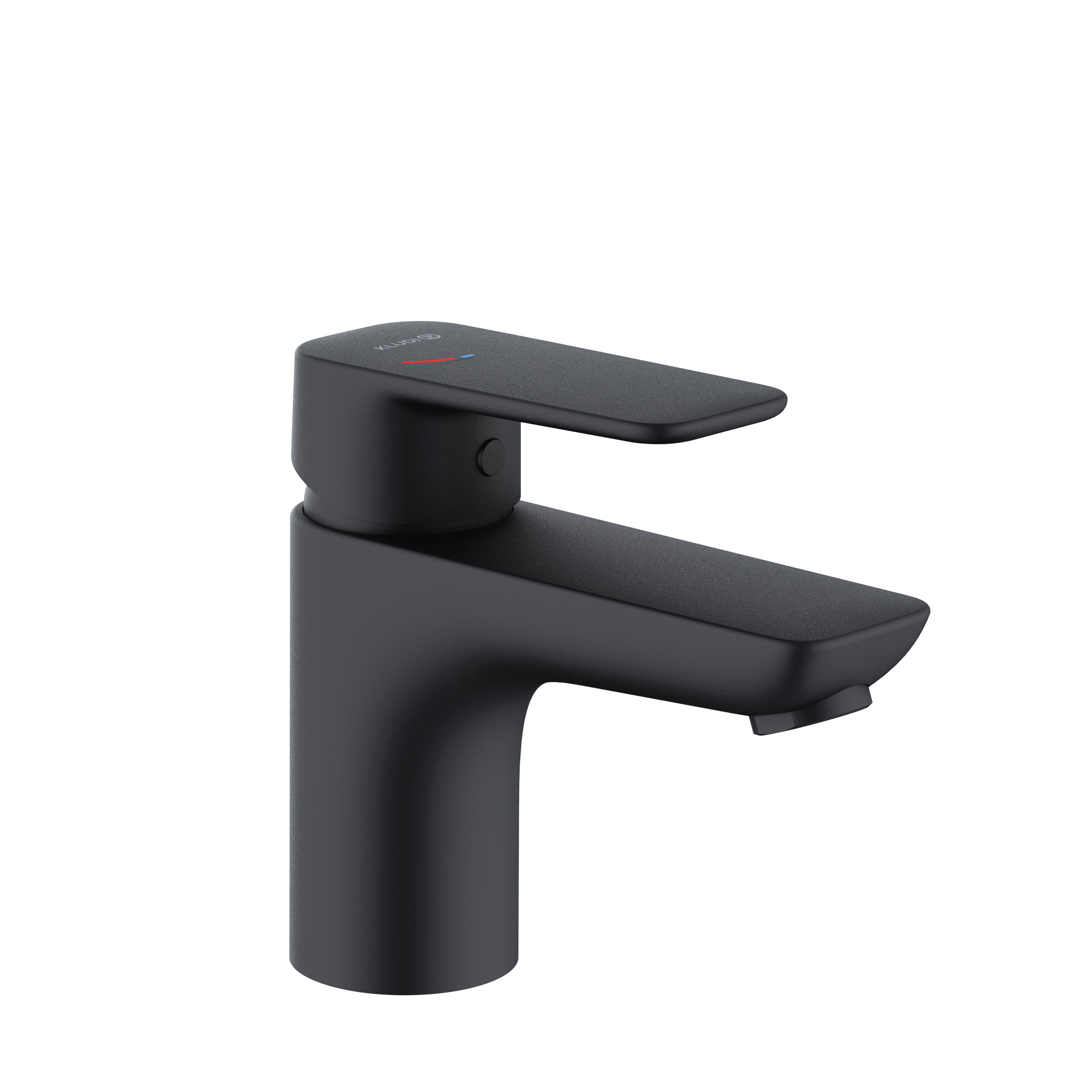 Kludi Pure&Style bateria umywalkowa stojąca czarny 403893975