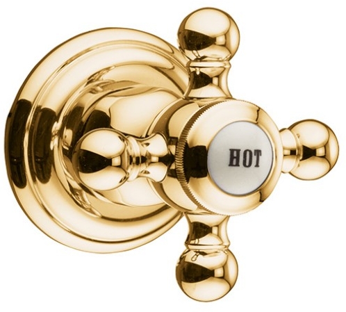 Kludi 1926 zawór podtynkowy pozłacany 518164520