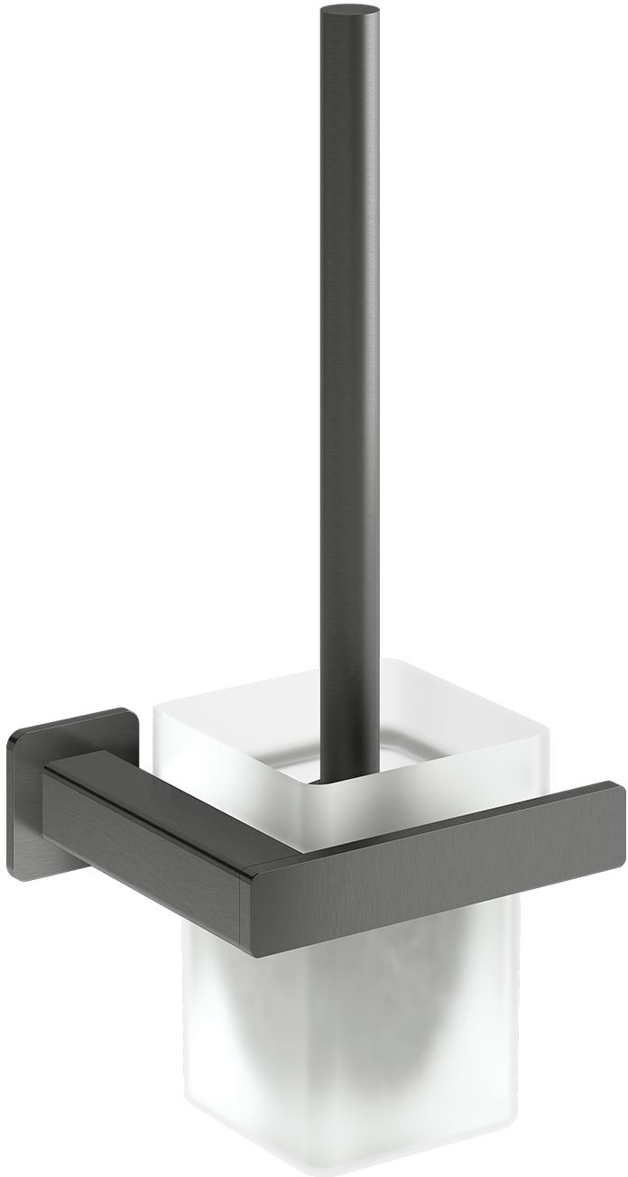 Omnires Nelson szczotka toaletowa wisząca grafitowa NL80620GR - Wysyłka w 24h