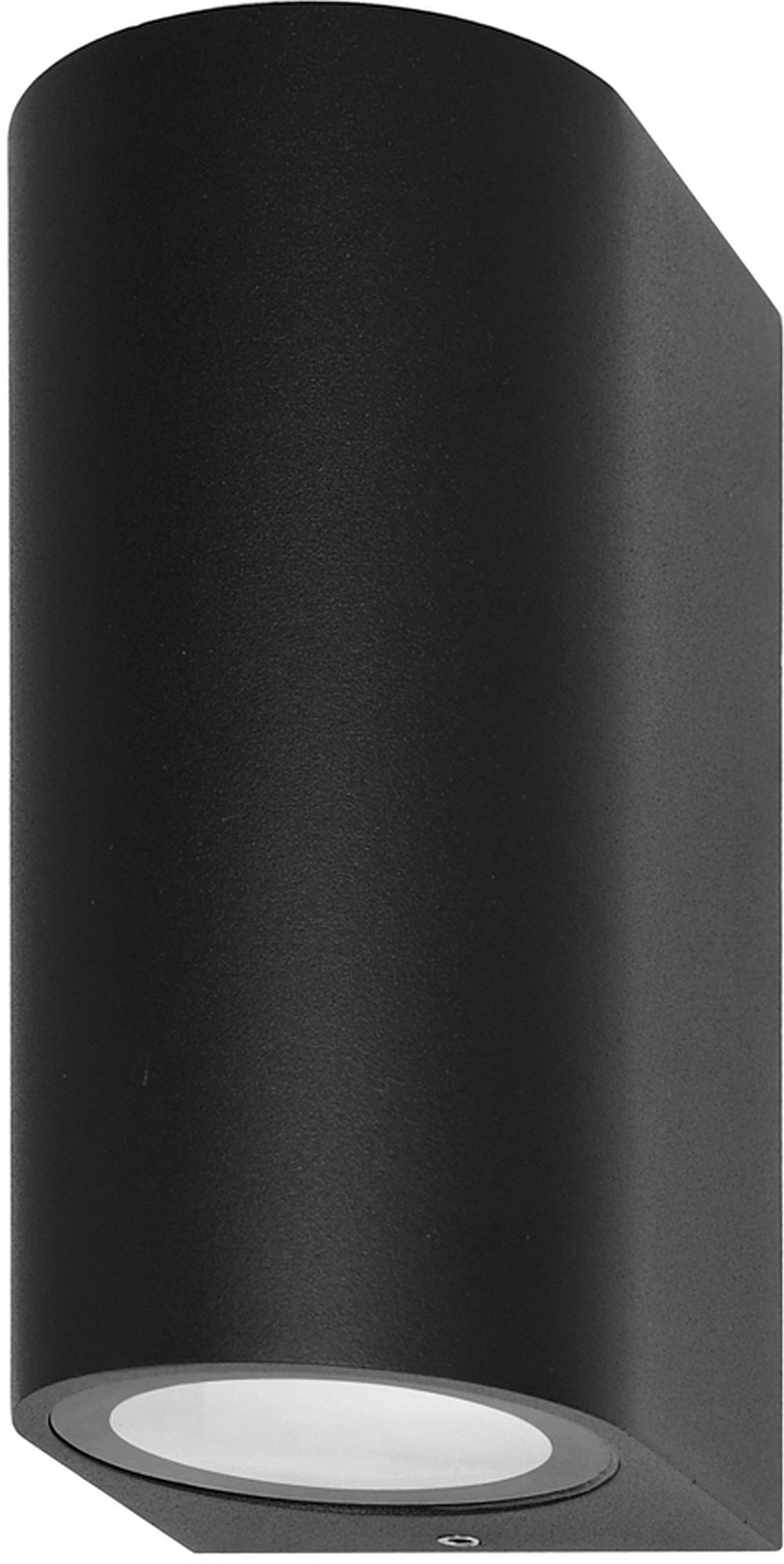 Italux Genta kinkiet zewnętrzny 2x35 W czarny OWL-2197-2R