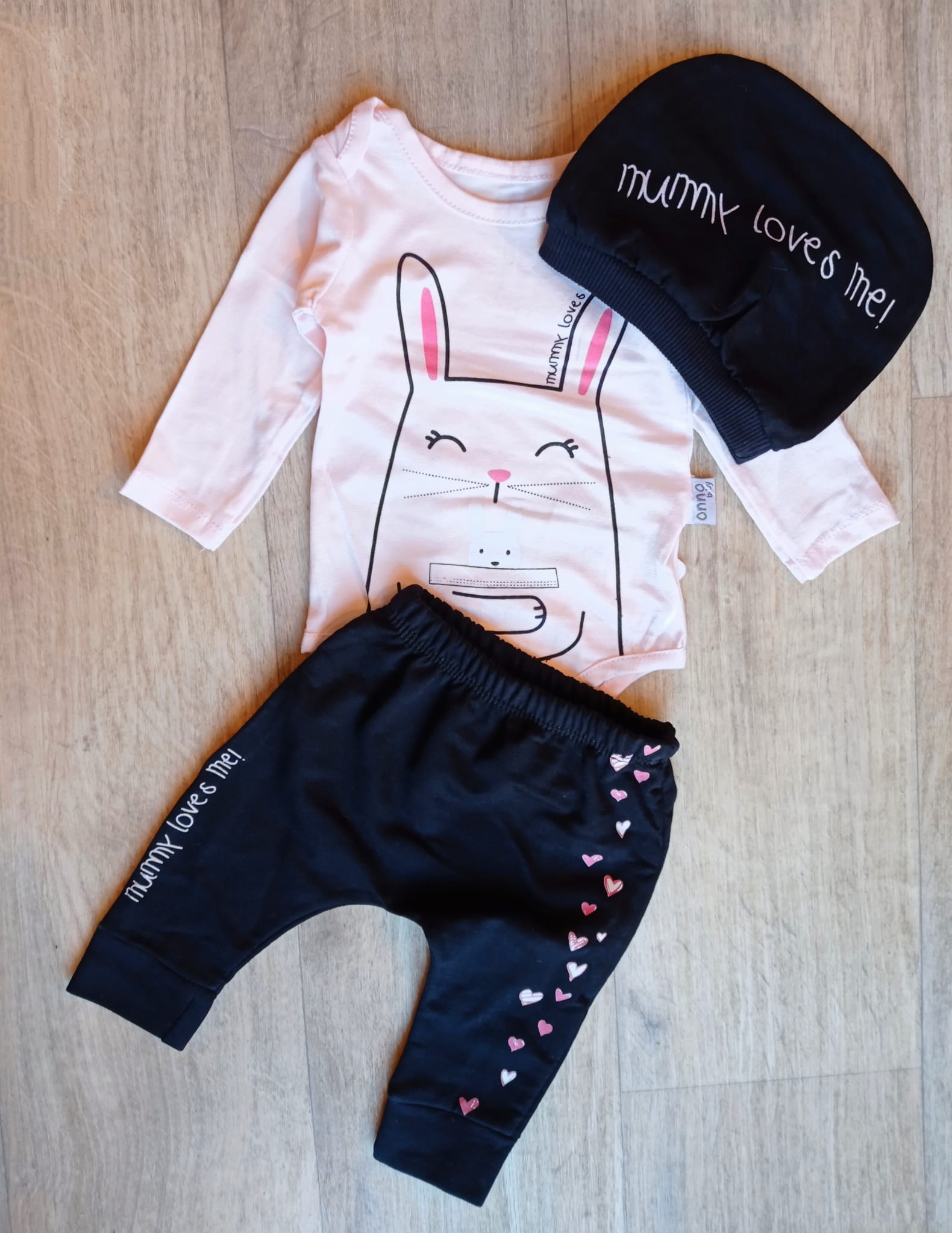 Komplet dla dziewczynki 3 części