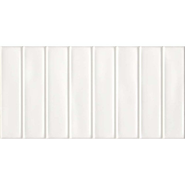 Płytka ścienna hiszpańska El Barco ROMA WHITE błyszcząca do fugowania