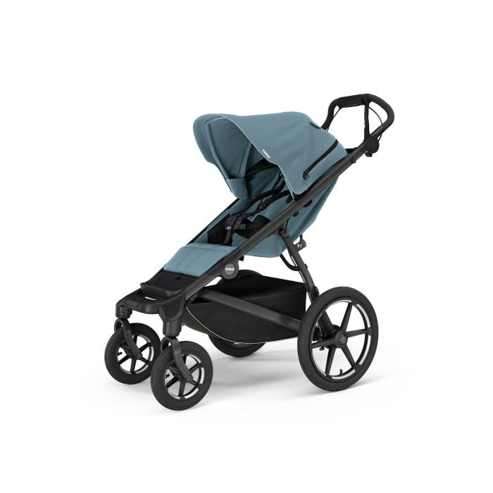 Thule Urban Glide 4-wheel - wózek z magnetyczną klamrą-Mid Blue