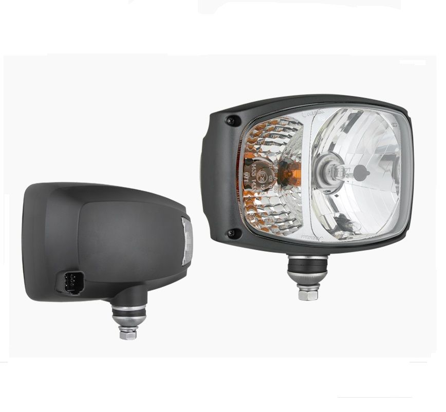 Reflektor przedni typu H4 ze złączem Deutsch DT04-6S prawy 24V RGV1B.52414 Wesem