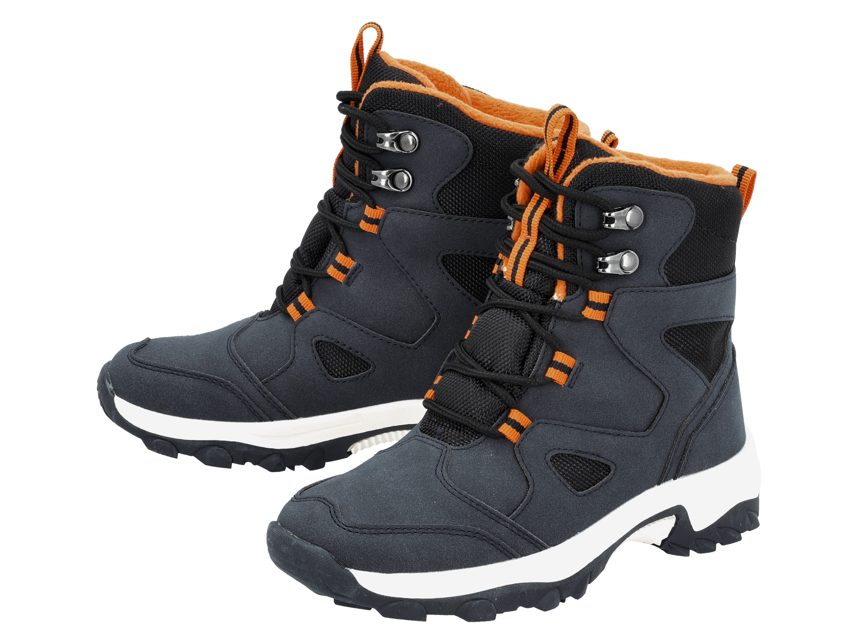 esmara Botki dziecięce Granatowy-pomarańczowy, 35