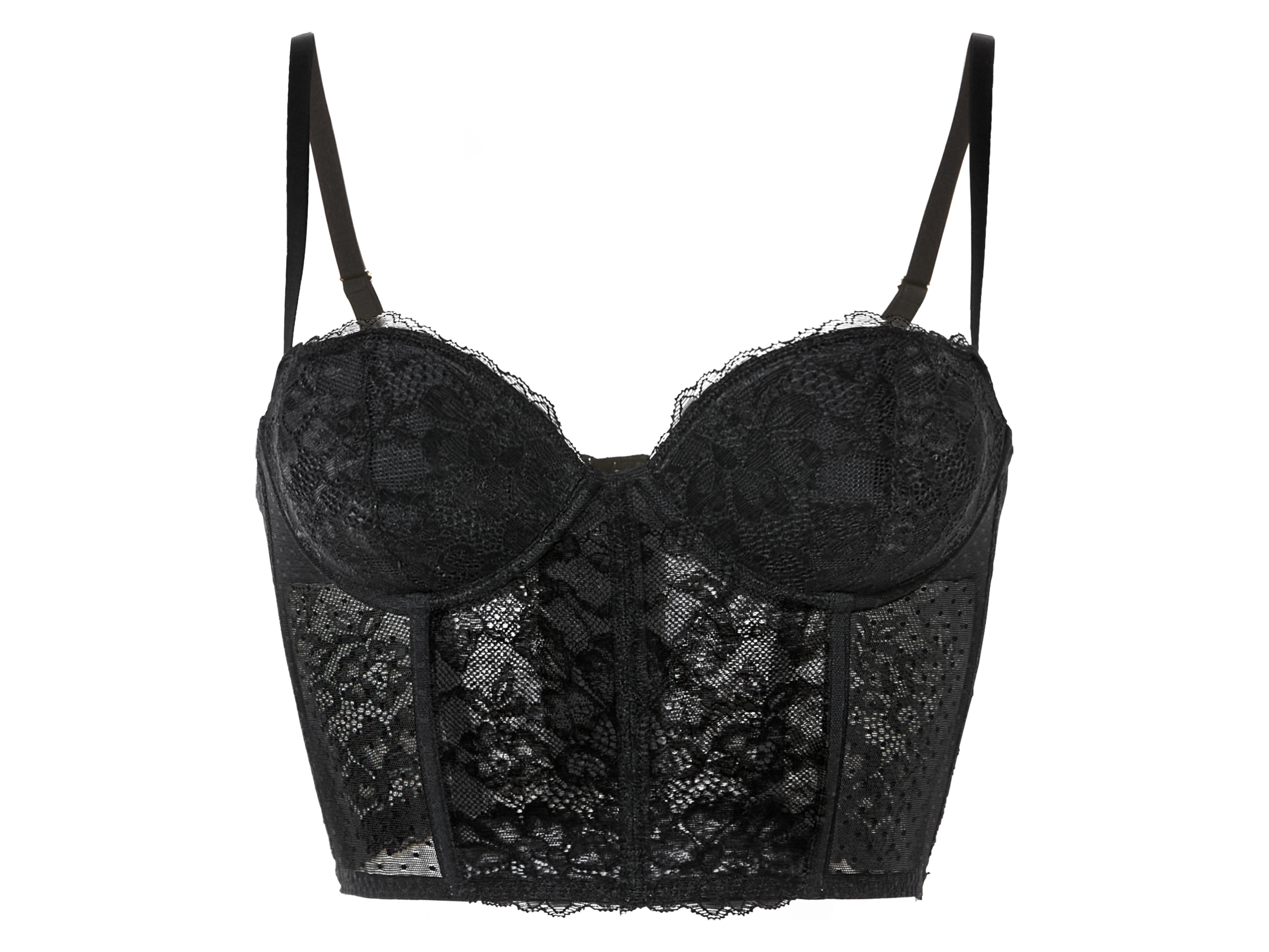 esmara Biustonosz gorsetowy Czarny, 75B