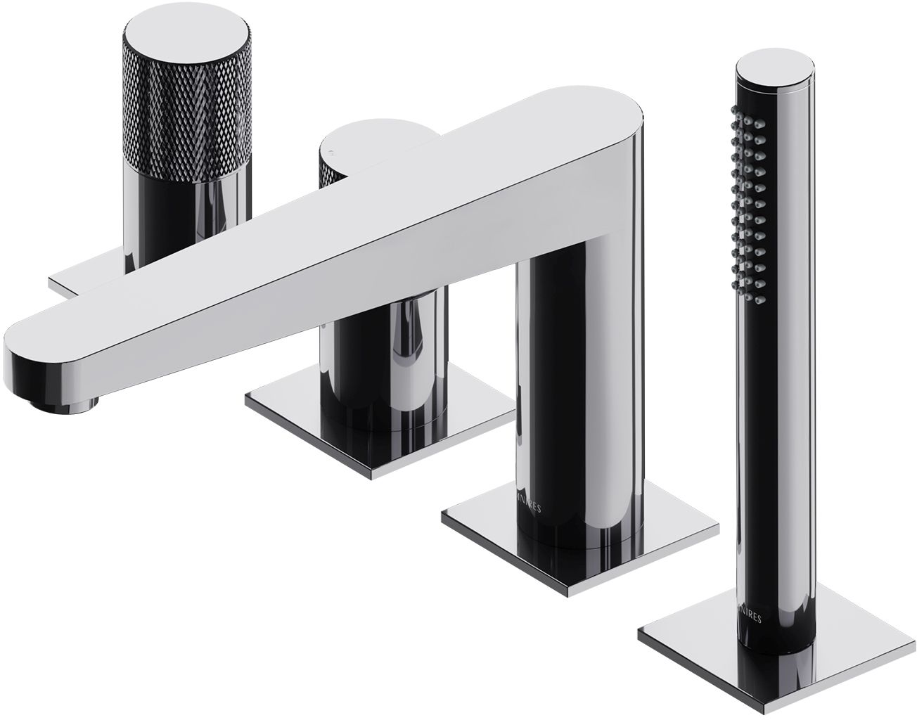 Darmowa Dostawa - Bateria wannowo-prysznicowa nawannowa chrom Omnires Contour CT8032CR
