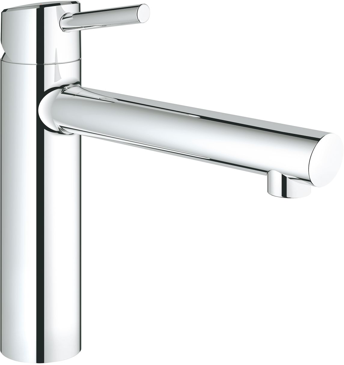 Darmowa Dostawa - Bateria kuchenna stojąca starlight chrome Grohe Concetto 31128001
