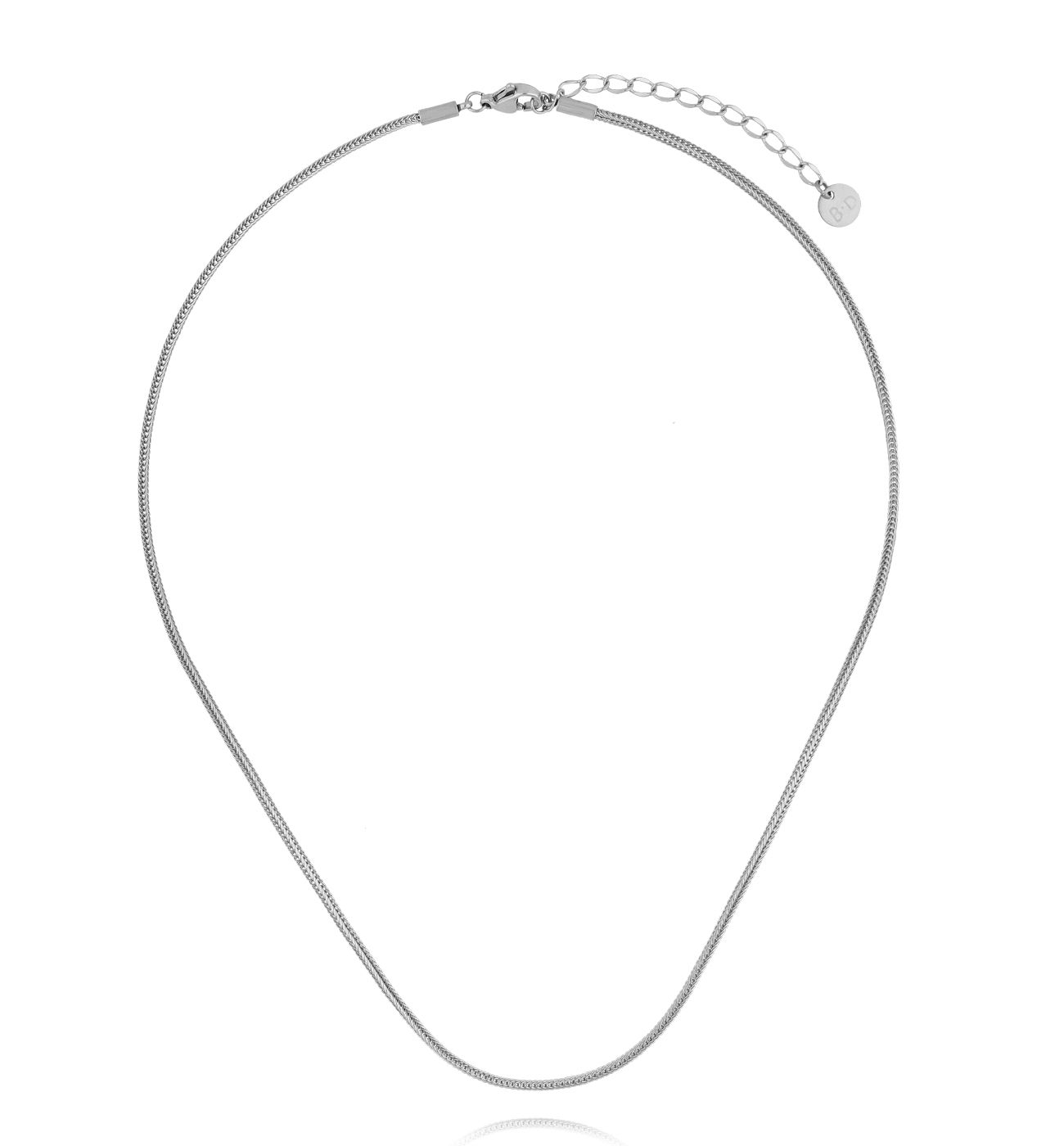 Naszyjnik srebrny łańcuszek NSY0538 - By Dziubeka