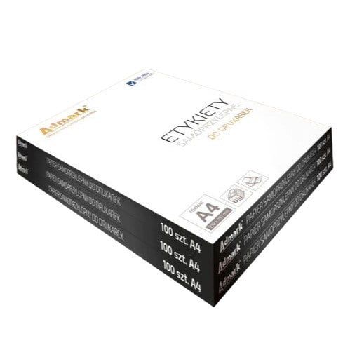 Papier samoprzylepny NEOPAK 18 etykiet matowy 100 szt.