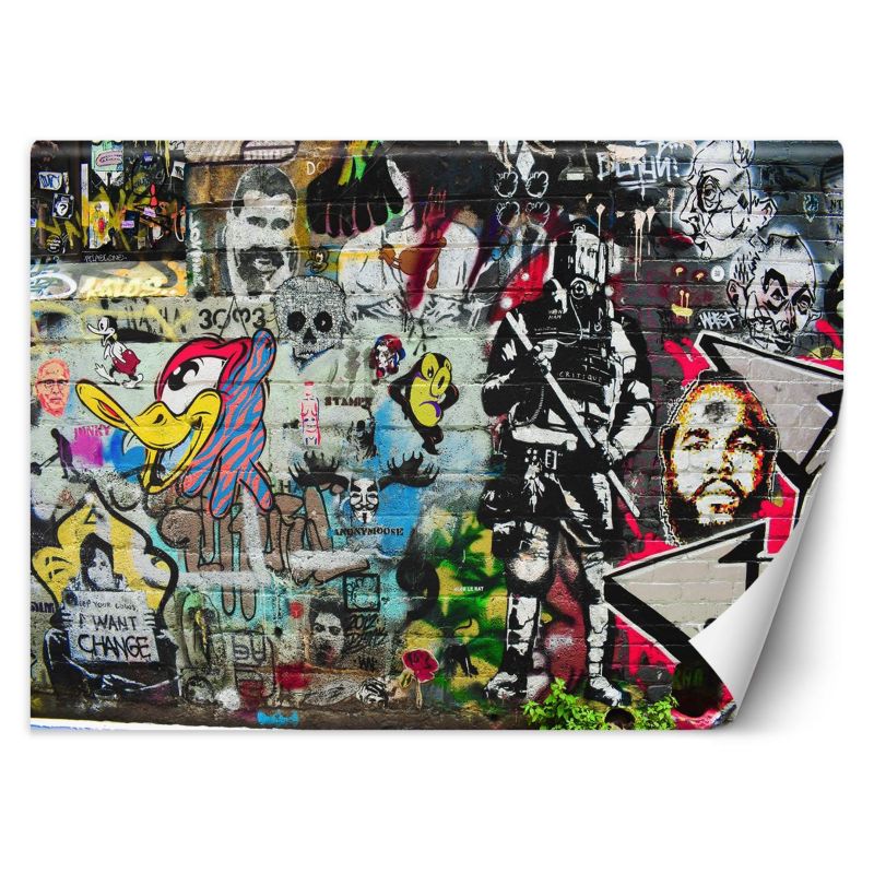 Fototapeta Feeby Graffiti kolorowy street art 150x105 1 szt