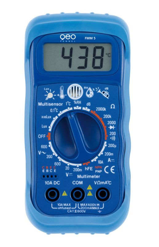 Multimetr geo-FENNEL wielofunkcyjny FMM 5 cyfrowy 5 w 1 - 1 szt.
