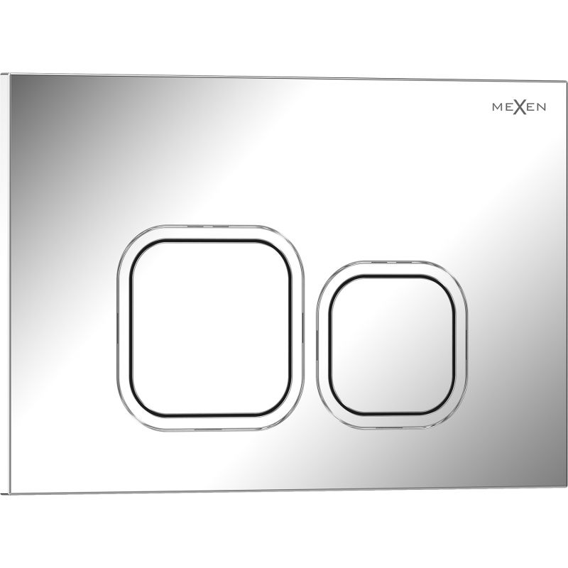 Przycisk spłukujący Mexen Tex 03 chrom błyszczący 1 szt.