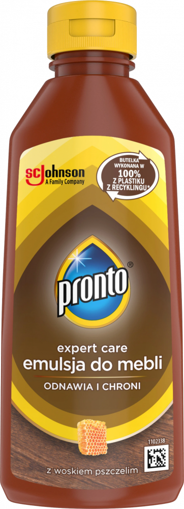 Emulsja do pielęgnacji mebli Pronto, z woskiem pszczelim, 200ml
