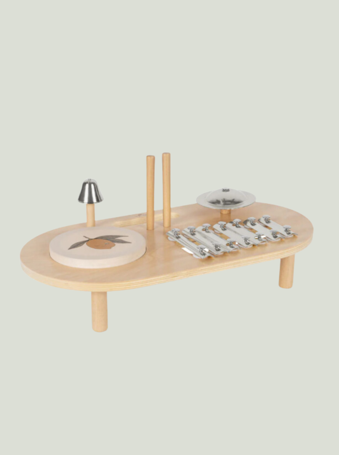 DREWNIANY ZESTAW MUZYCZNY MULTI Konges Sløjd