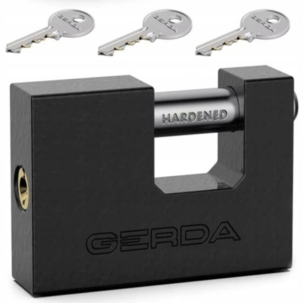Kłódka trzpieniowa Iron Line 80mm Gerda
