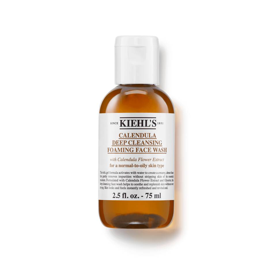 Kiehl's Calendula Deep Cleansing Foaming Face Wash - Pianka oczyszczająca do twarzy z nagietka lekarskiego 75 ml Butelka