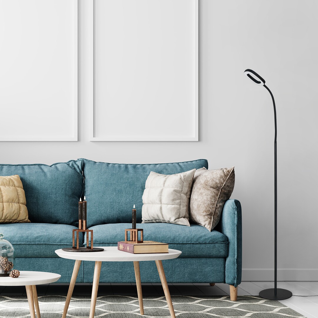 Rabalux Rader lampa stojąca 1x11W LED czarny/biały 74004 - Wysyłka w 24h