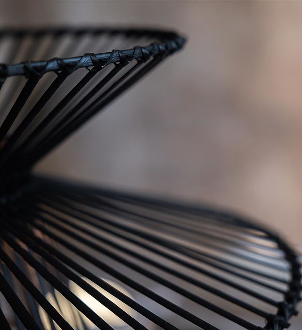 Markslöjd Duplici lampa wisząca 1x40W czarna 108784