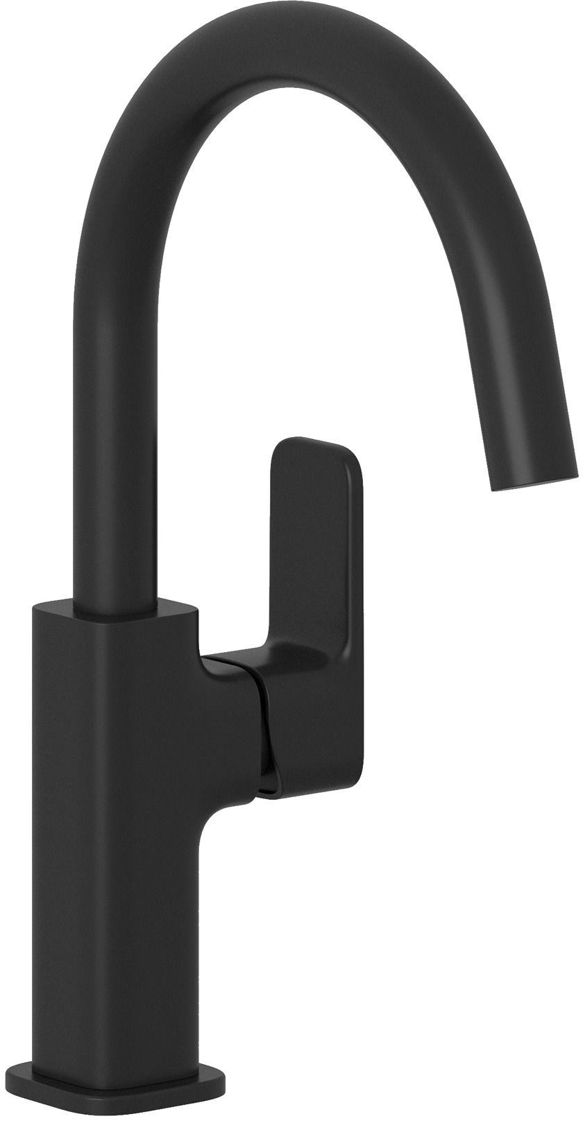 Kludi Renon bateria umywalkowa stojąca czarna 420283975