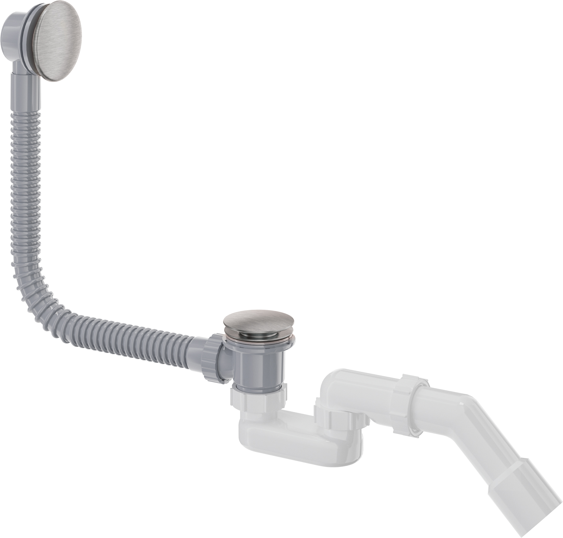 Deante Prizma syfon do wanny stal NHC_F57B - Wysyłka w 24h