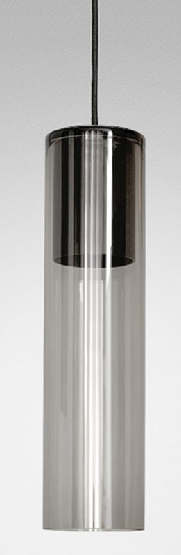 Aqform Modern Glass TP lampa wisząca 1x50W czarna struktura 50470-0000-U8-PH-12
