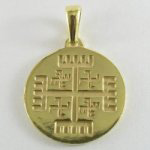 Ręce Boga - pozłacany