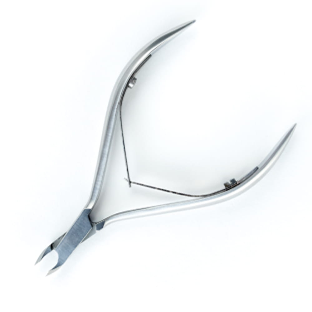 Cążki profesjonalne Lexwo do skórek srebrne 103 - 5 mm