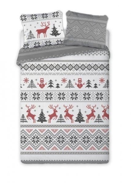 Poszewka świąteczna Boże Narodzenie 70x80 - 100% bawełna wz. Scandic 005