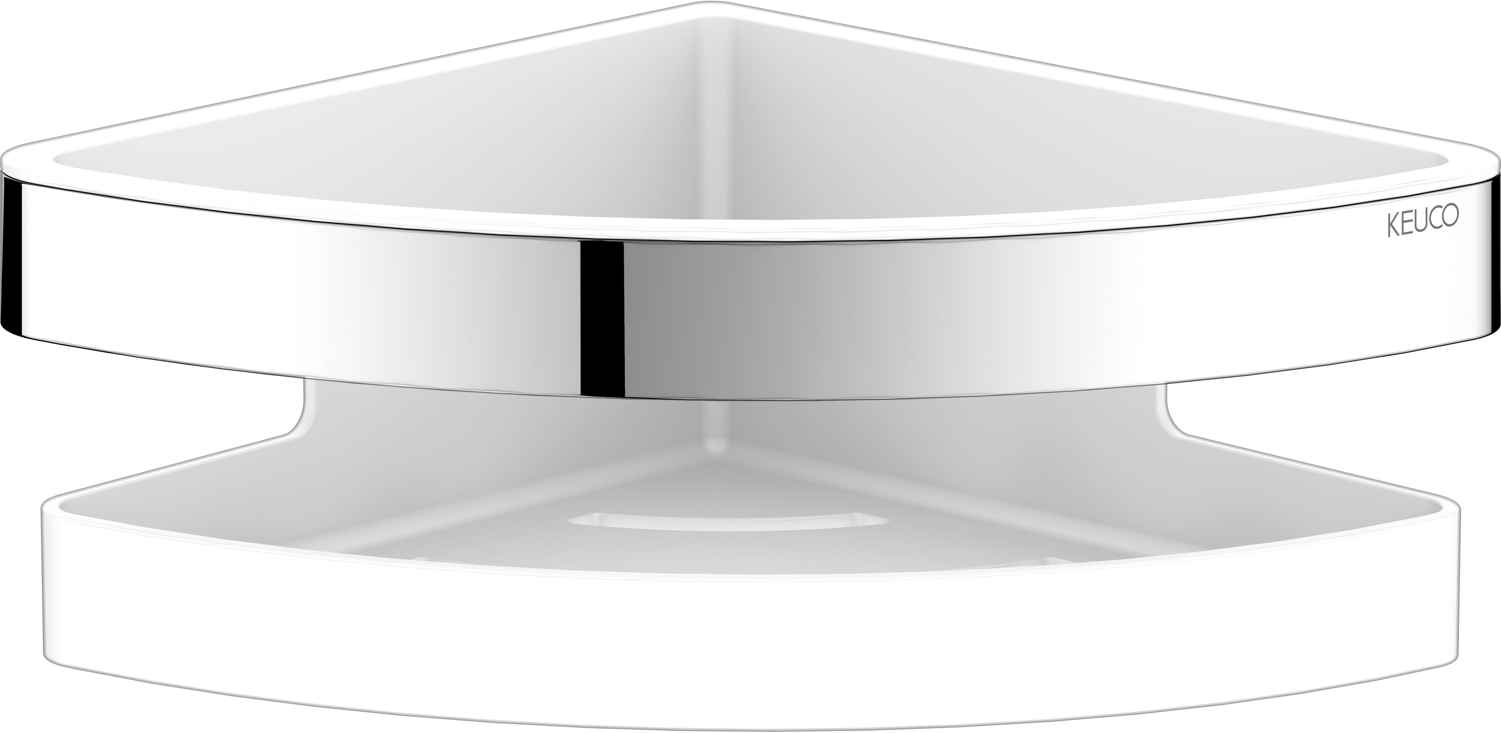 Darmowa Dostawa - Koszyk łazienkowy chrom-biały Keuco Collection Moll 12757010000