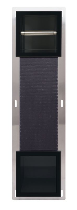 Balneo Wall-Box Paper Black uchwyt na papier toaletowy czarny PB-BL2