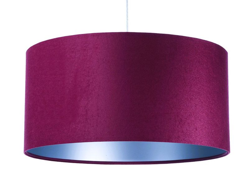 Lampa Bps Koncept wisząca HOME 30 fioletowa/srebrna 1 szt