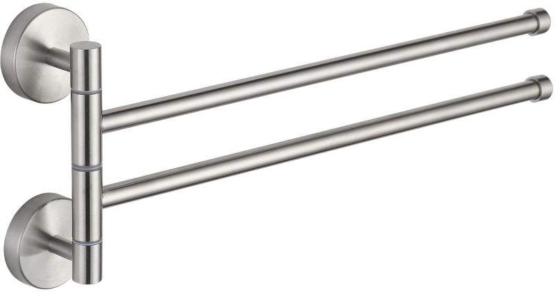 Wieszak na ręczniki z ruchomym ramieniem Mexen Inny chrom 36,8 cm 2 szt.