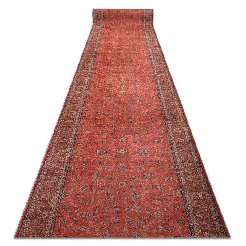 Chodnik RugsX 80x640 cm czerwony 287704 1 szt.