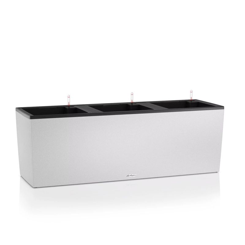 Doniczka Zadora Do Domu Na Taras TRIO Stone 40 biały kwarcowy 1 szt