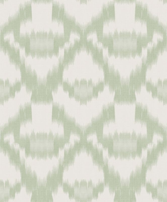 Tapeta Sanders & Sanders motyw etniczny szaro zielonym 53 cm x 10 m - 1 rol.