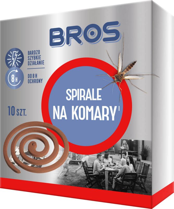 Spirale na komary Bros 10 szt