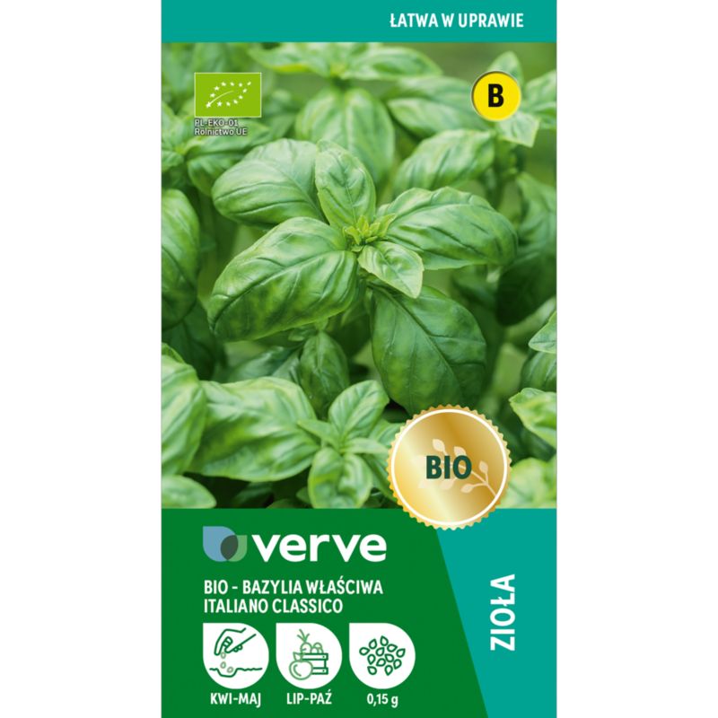 Nasiona Bio bazylia Verve