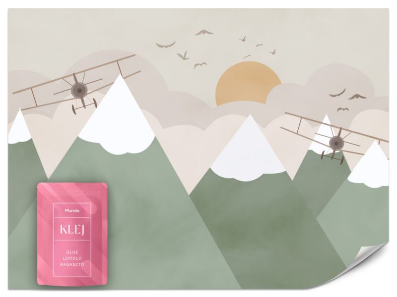 Fototapeta Muralo Krajobraz w Stylu Skandynawskim 200x140 cm 1szt.