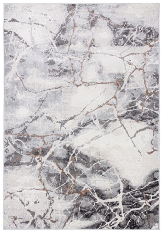 Dywan Wewnętrzny PORTLAND Prostokątny Mazovia 120 x 170 cm Grafitowy Motyw Abstrakcyjny 1 szt.